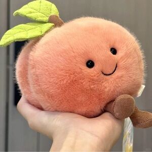 Jellycat 4.0 peach BNWT